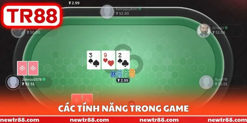 Các tính năng trong game